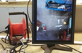 Kamera over alle åtte husene