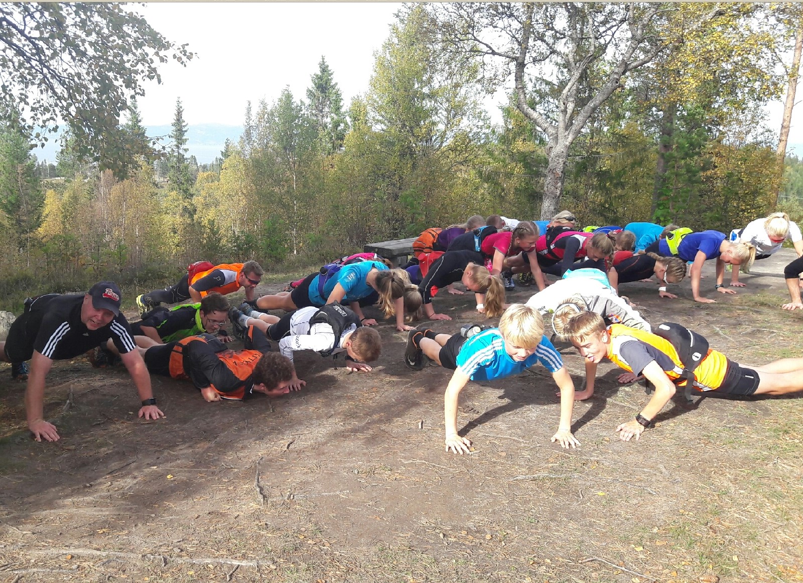 Langtur i flott høstvær