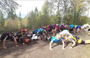 Langtur i flott høstvær