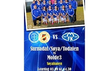 Damekamp på Søyabanen lørdag kl 14.30 !