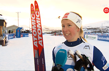Silje i VM-troppen - Opp