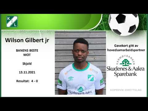 BB Wilson Gilbert 13 11 2021