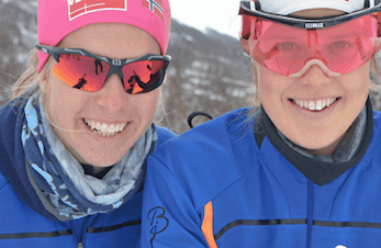 Skisøstre lystne på OL - Opp