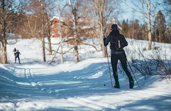Start 2024 med ski på beina.