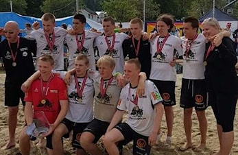 Vant NM for beachhåndball