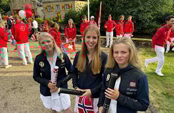 To norske childrenryttere til EM-finale