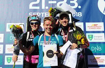 (+) Ole Morten Erdal sette Tarjei Bø og dei andre skiskytarane på plass