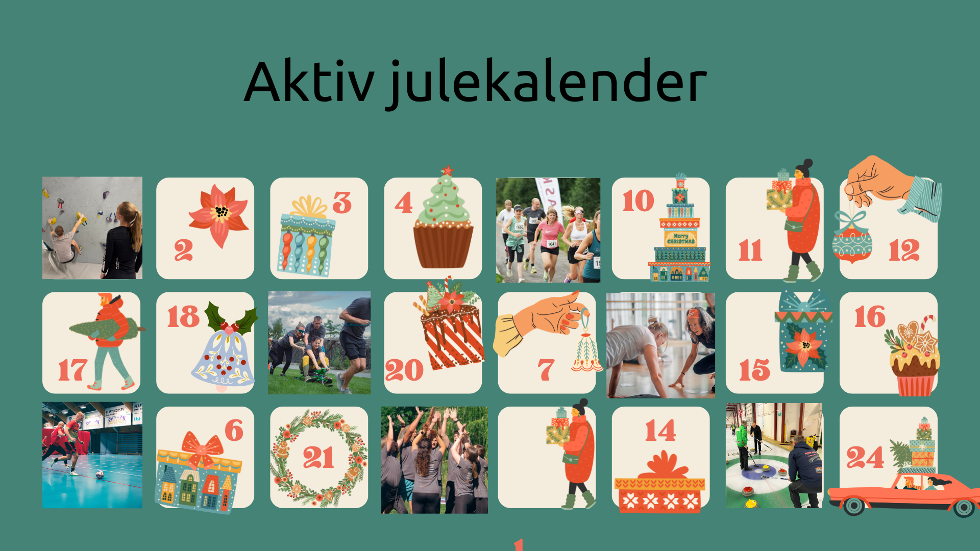 Image for - Julekalender 2025 - Masse fine premier å vinne!