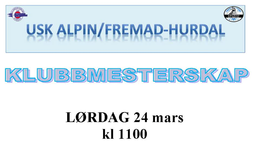 Klubbmesterskap 2018 Utsatt!