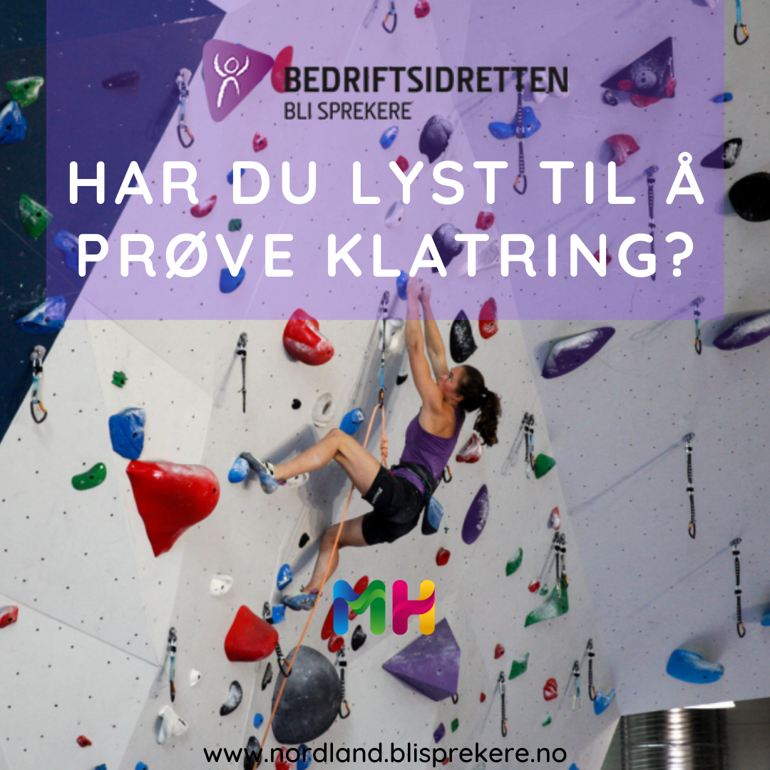 Bli Sprekere | Klatring