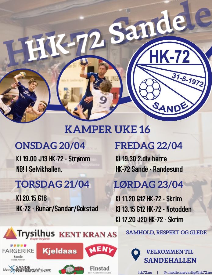 Kamper uke 16