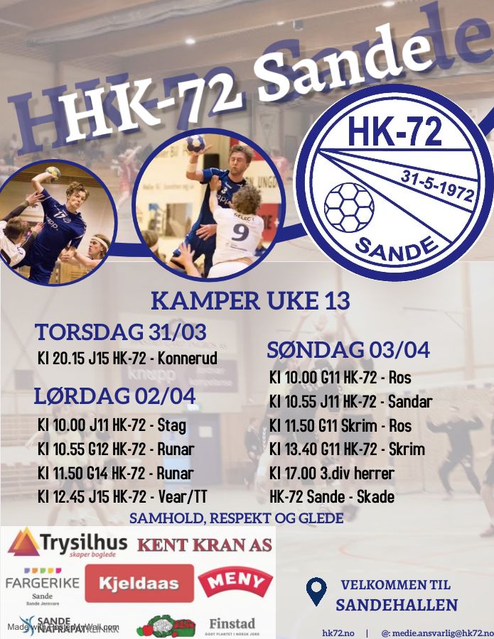 Kamper uke 13