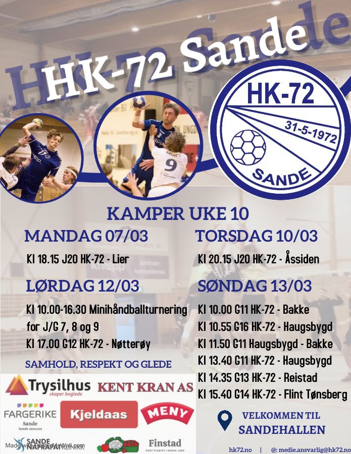 Kamper uke 10