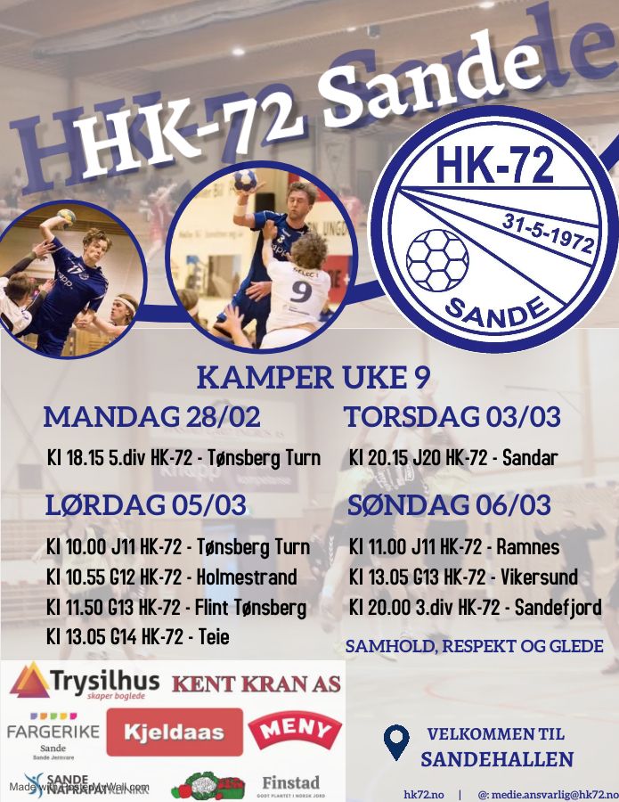 Kamper uke 9