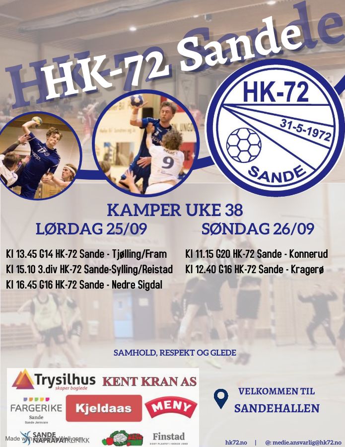 Kamper uke 38