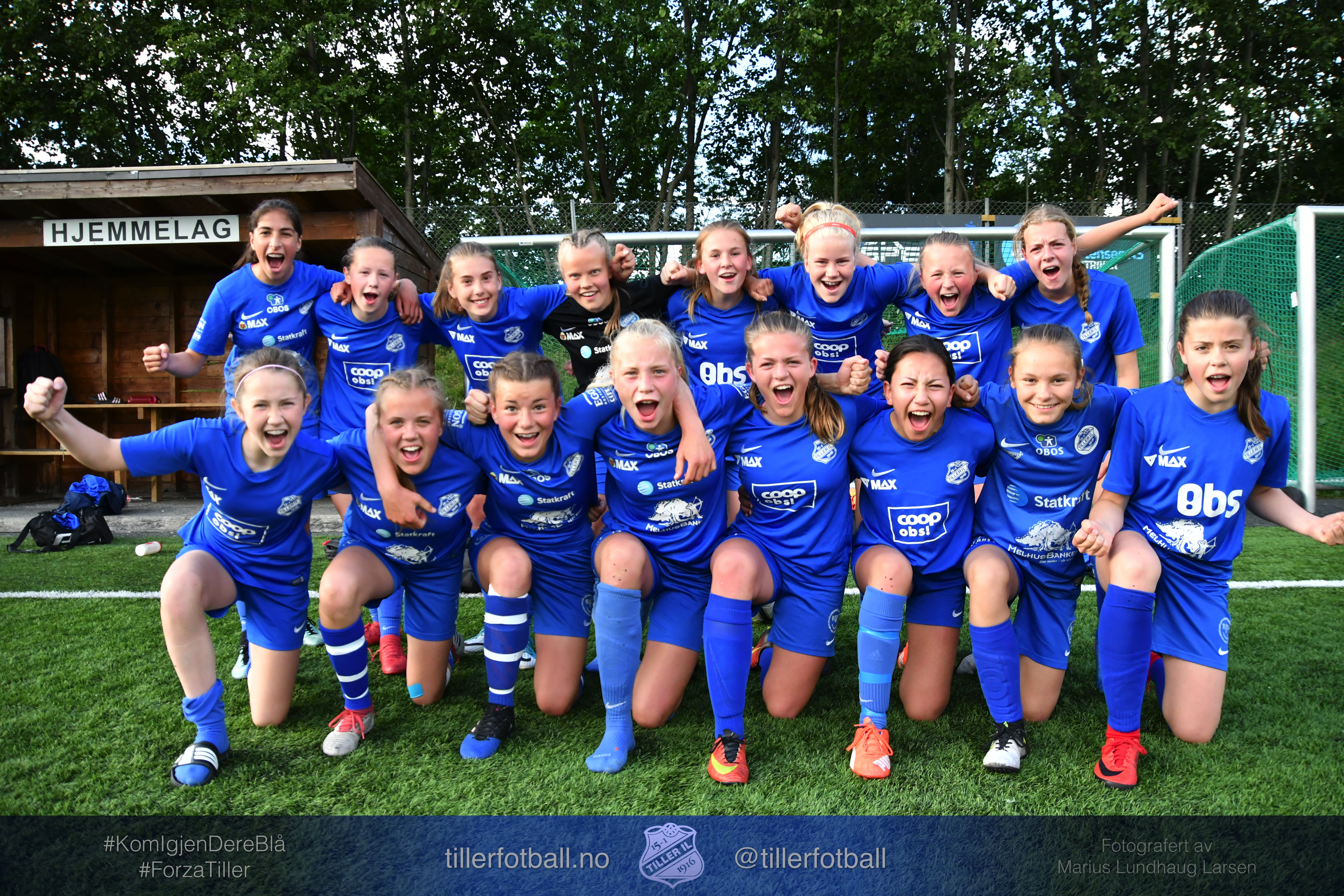 Bilder fra J14-kampen