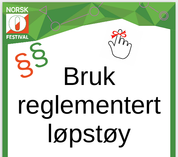 Image for Bruk reglementert løpstøy