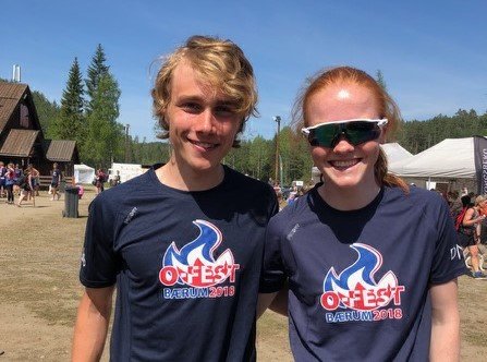 Image for Jenny og Kasper tok skjortene på Kongsberg