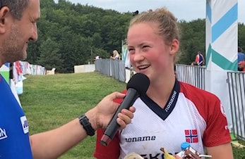 Toppløp av Ingeborg i JWOC