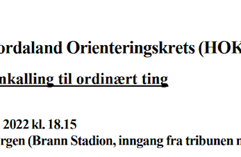 Sakliste til HOK-ting 10. mars 2022