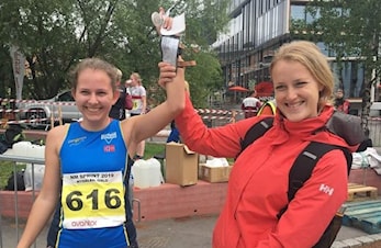 3 i topp 6 i NM sprint i dag