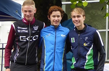 Magnus og Håkon på topp