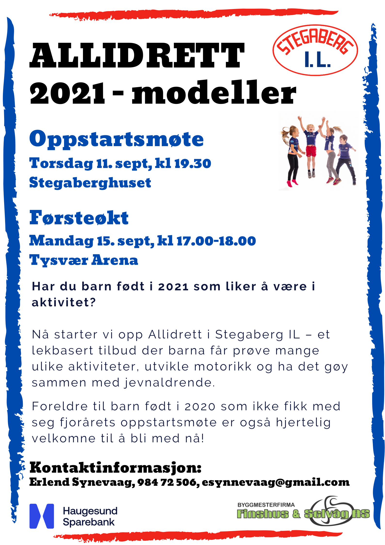 Image for Allidrett – oppstart for 2021-kullet!