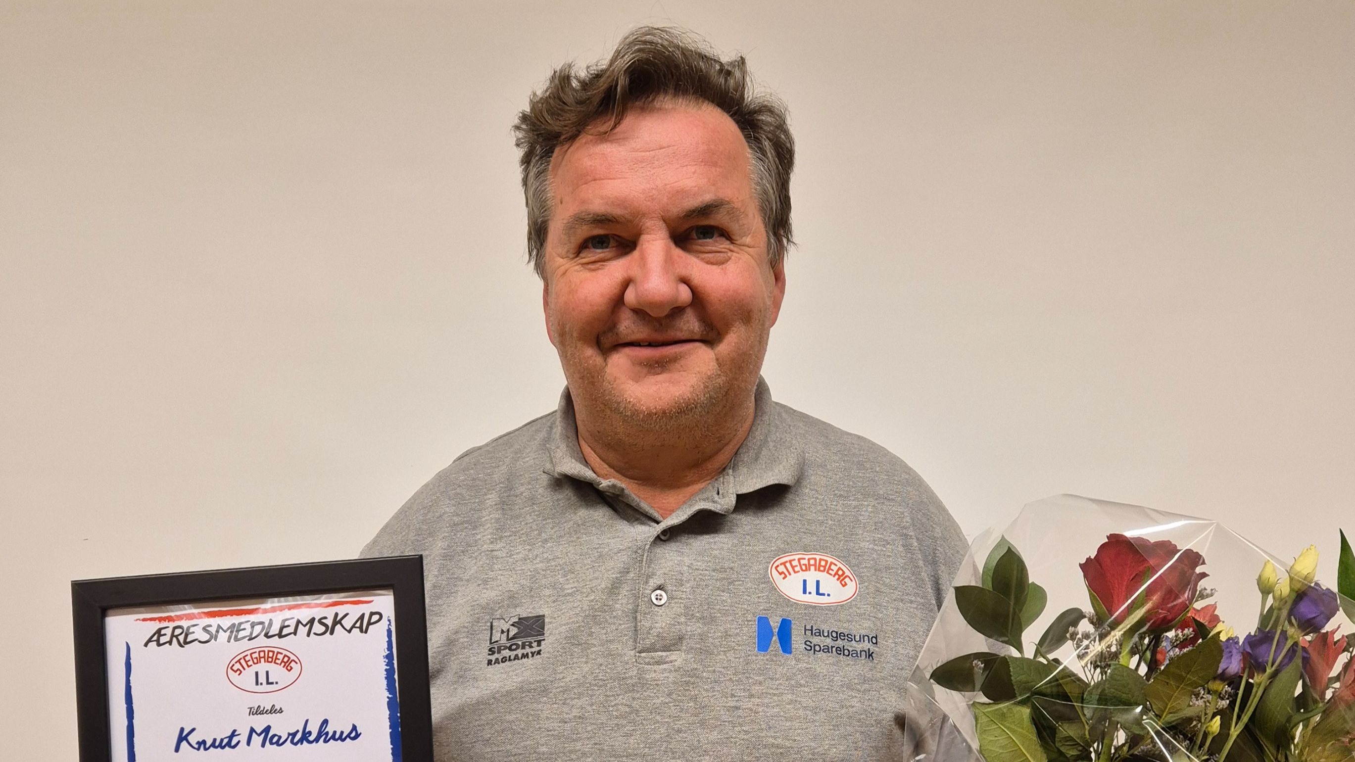 Knut Markhus nytt æresmedlem i Stegaberg Idrettslag!