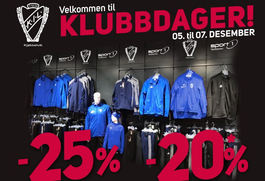Klubbdager hos Sport1 Vestkanten