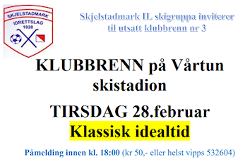 Klubbrenn nr. 3 i klassisk idealtid