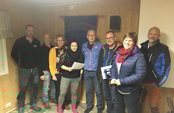 Bare snøen blir liggende, så blir det preparert skiløyper i år og!