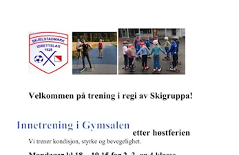 Den kalde fine tida :) Husk oppstart skitrening