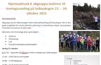 Treningssamling – Selbuskogen