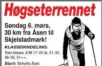 Høgseterrennet 6.mars 2022