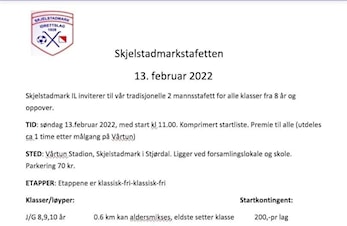 Skjelstadmarkstafetten