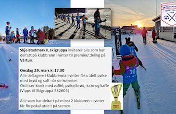 Premieutdeling Vårtun onsdag 29.mars