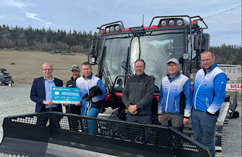 Gave til tråkkegjengen fra ansatte i Selbu Sparebank