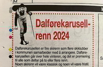 Dalførekarusellrenn 2024