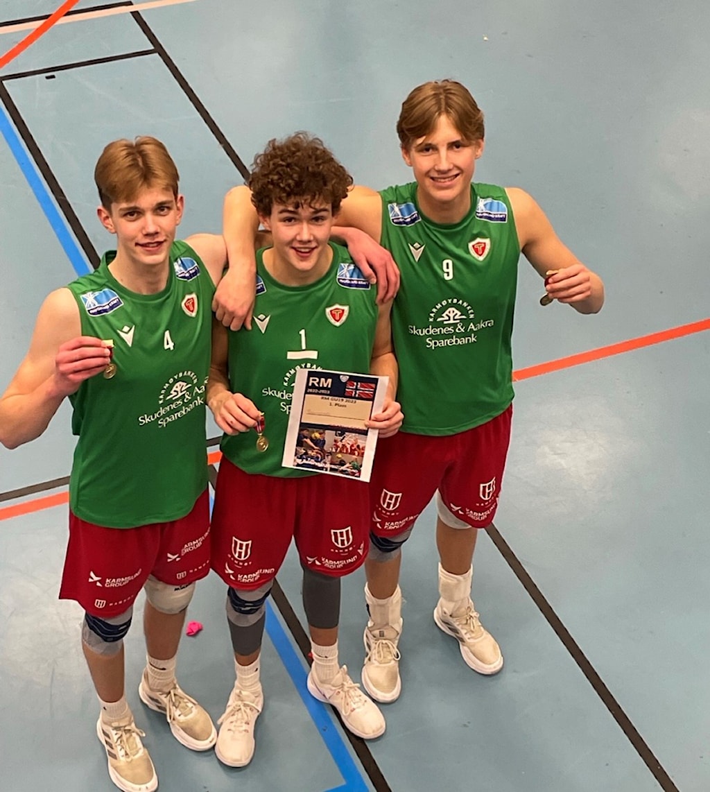 Background image for Volleyball - Torvastad-gutter uttatt til U19-juniorlandslaget!