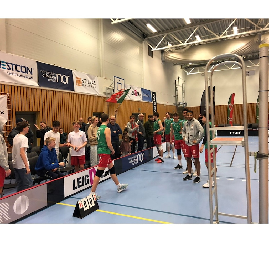 Background image for Volleyball - Klart for konkurranse og publikumsfest i Torvastad Arena!