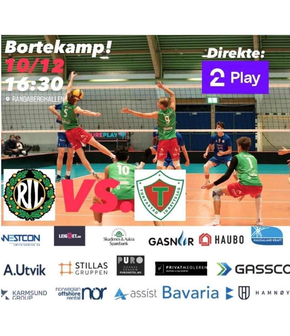 Volleyball - Rogalands-derby i Eliteserien! Guttene på tokt over Boknafjorden