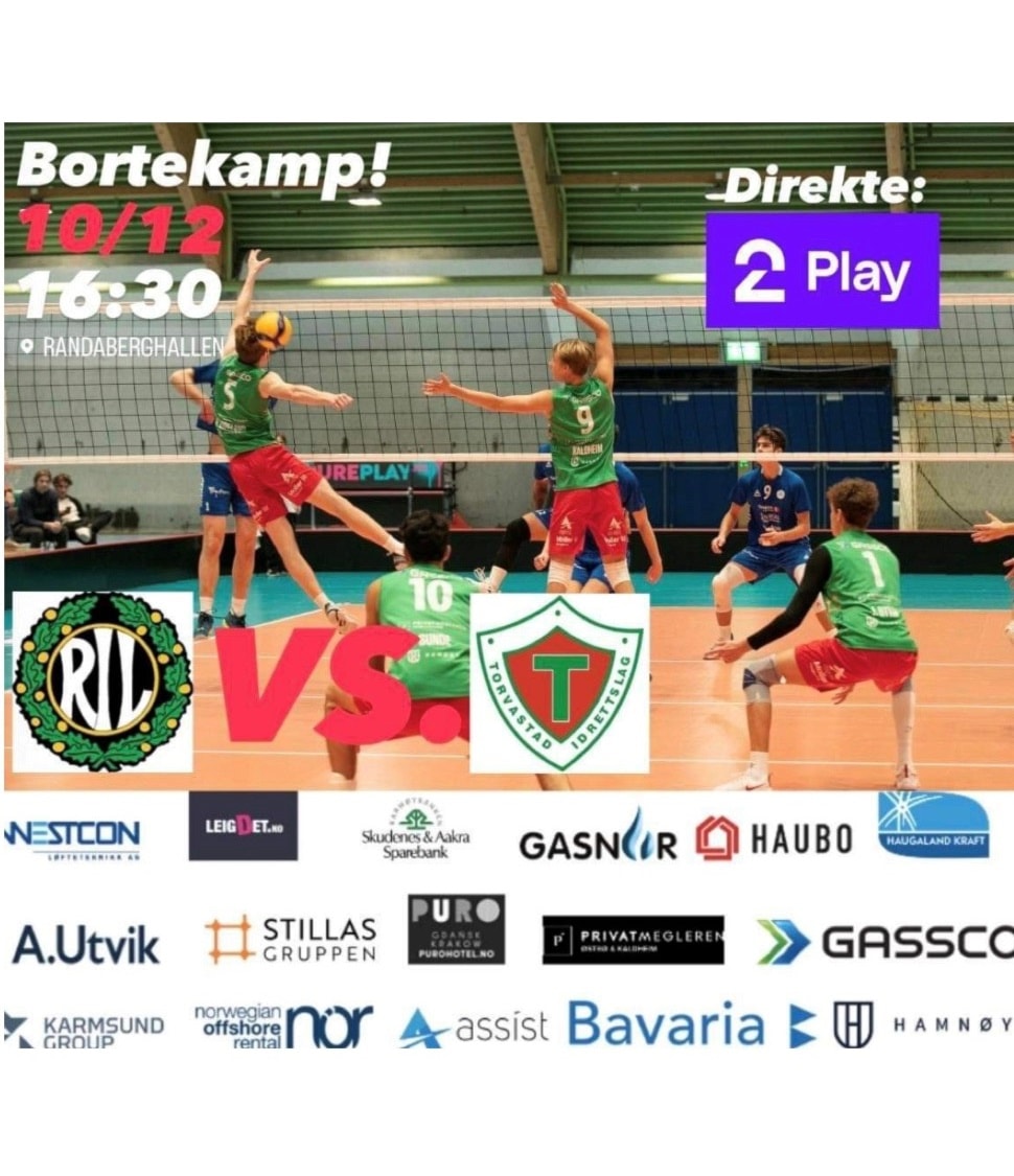Background image for Volleyball - Rogalands-derby i Eliteserien! Guttene på tokt over Boknafjorden