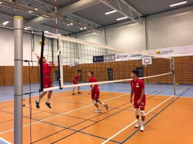 Background image for Volleyball - Mathias tilbake i grønt og rødt!