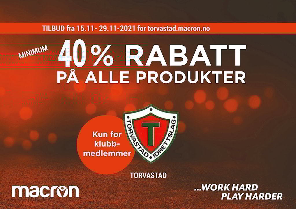 Background image for Klubbkveld hos Macron 15. november