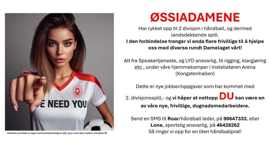Øssiadamene trenger hjælp!
