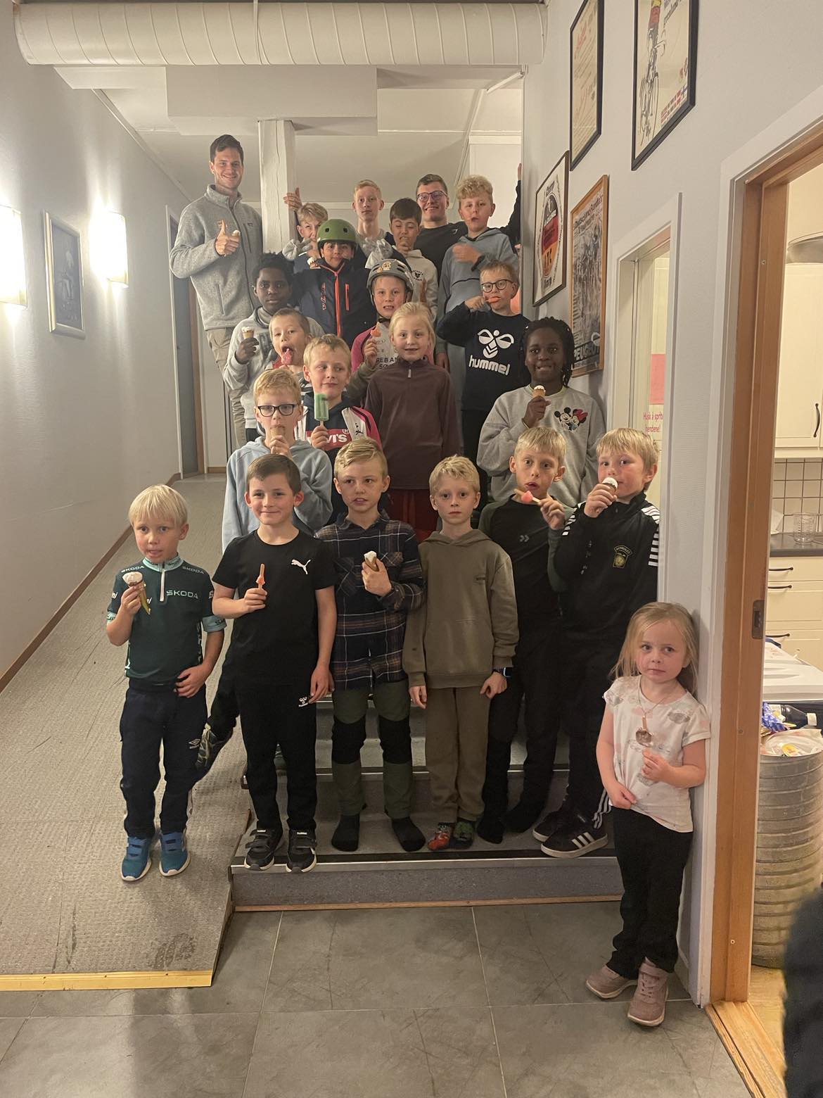 Avslutning på sykkelskolen