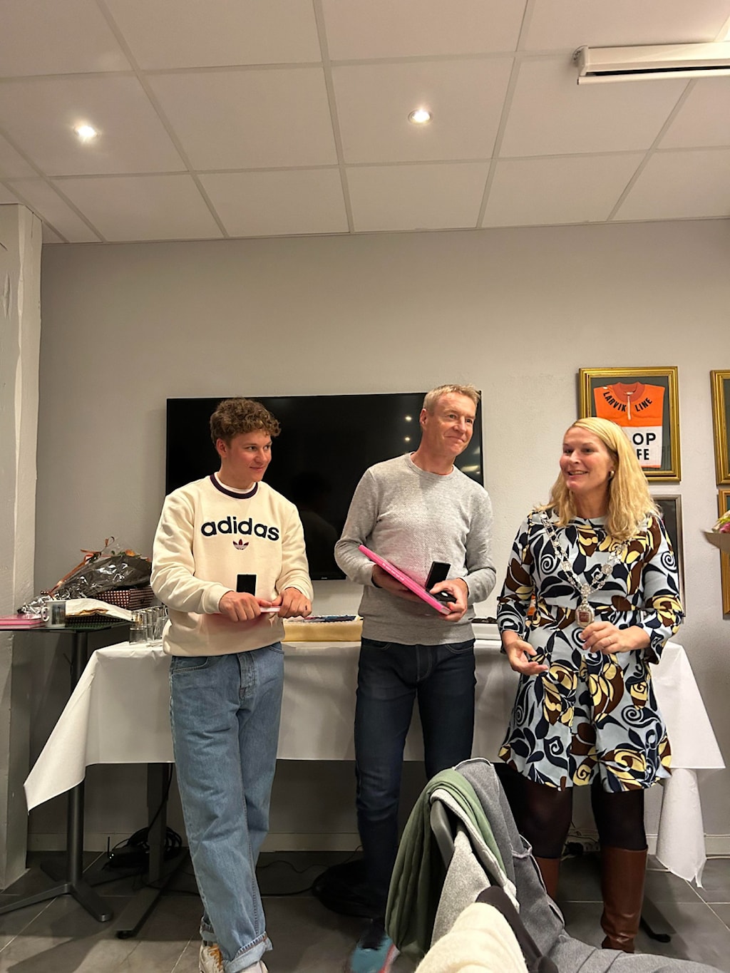 Ordfører Hedda Foss Five ville takke på vegne av kommunen