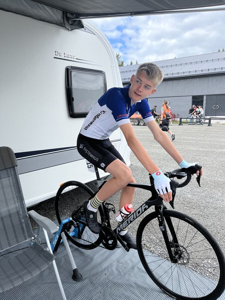 Håkon nr. 9 samanlagt på Lillehammer sykkelfestilval
