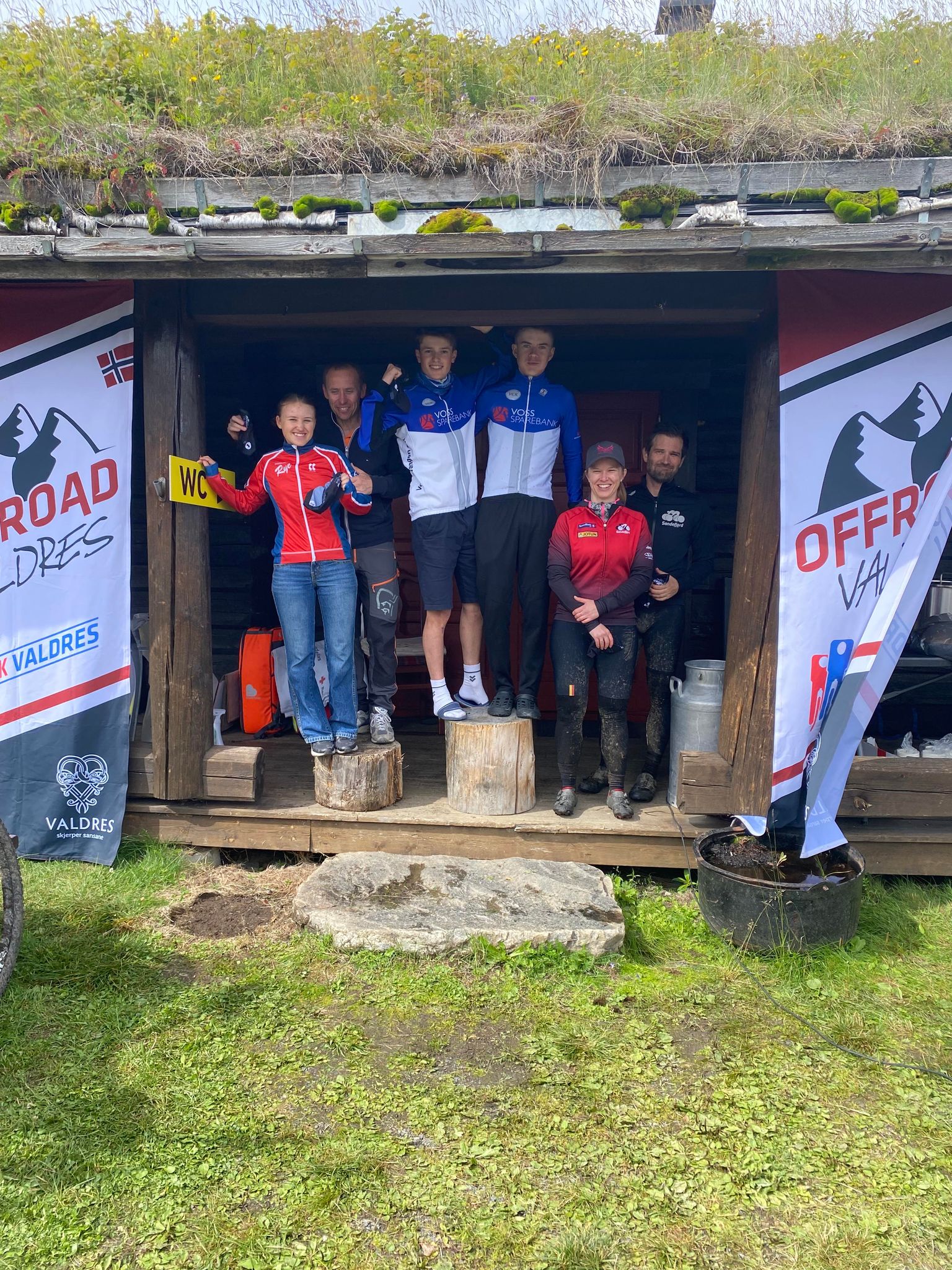 Johan og Ola med siger i Offroad Valdres kortvegs