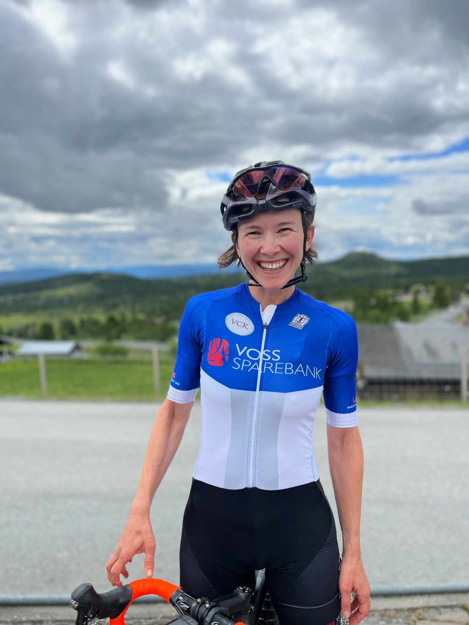 Tour te fjells: Sterk sykling av Kristin